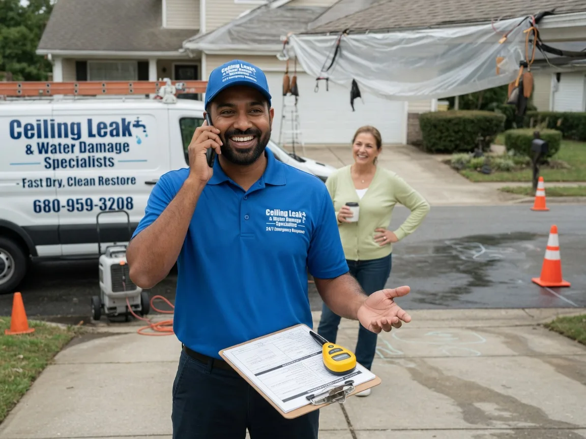 Ceiling Leak Cleanup Martin, KY FAQs